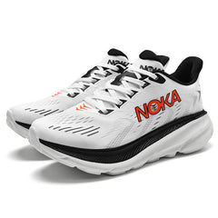 Men's fashion shoes breathable mesh thick-soled running shoes marathon outdoor running shoes