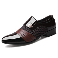 Men's shoes, leather shoes, men's casual shoes, business formal shoes, plus size versatile wedding shoes