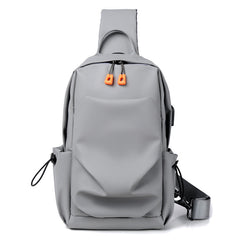 Men's sports chest bag shoulder bag simple men's crossbody bag fashionable small shoulder bag