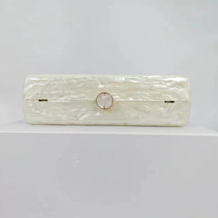 New luggage with acrylic personality, cute, simple, sweet, wedding banquet bag, one shoulder diagonal cross, fashionable woman