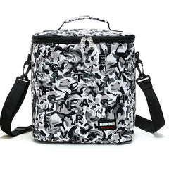 New thermal insulation bag outdoor large capacity picnic ice bag Oxford cloth portable lunch bag PVC