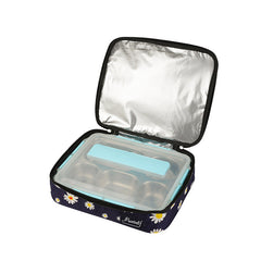 New Type Portable Aluminum Foil Thickened Bento Bag Students Carry Lunch Box Bag, Thermal Insulation, Lunch Picnic Bag