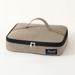 New Type Portable Aluminum Foil Thickened Bento Bag Students Carry Lunch Box Bag, Thermal Insulation, Lunch Picnic Bag