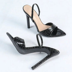 Open Toe Stiletto Sandals