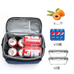 Outdoor new large capacity portable insulated lunch box bag portable office worker lunch bag