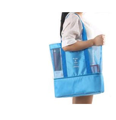 Picnic Cooler Bag Portable Food Beer Cooler Multifunction Hands Baby Diaper Bags Bottles Food Organizer Ice Bag