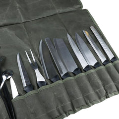 Portable Kitchen Cooking Chef Knife Bag Roll Bag Carry Case Bag