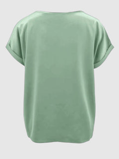 Round Neck Short Sleeve T-Shirt