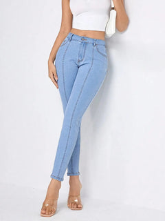 Skinny Jeans with Pockets