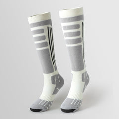 Sport's House women's outdoor thick looped warm Merino wool ski socks