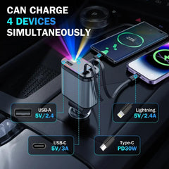 StarCharge 4-in-1 Car Adapter