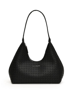 Texture PU Leather Shoulder Bag