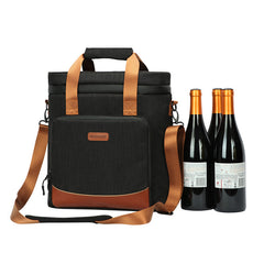 Thickened waterproof and anti-collision red wine bag to keep cold and chill wine portable ice bag insulation bag