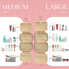 Travel toiletry bag with hook portable makeup bag travel ladies' toiletry bag hand-held toiletry bag