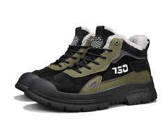 Winter fleece warm Martin boots men's casual sports versatile Korean version anti cold snow boots