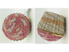 Women Blue Cupcake Evening Bag Crystal Clutch Purses Wedding Bridal Rhinestone Handbag Party Minaudiere Bag