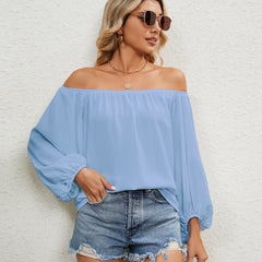 Women's one-piece collar top