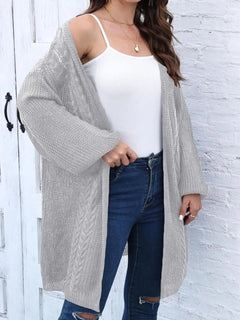 Women's Spring and Autumn New Woven Sweater Loose Casual Sweater Jacket