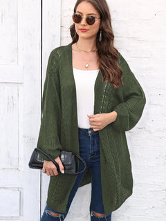 Women's Spring and Autumn New Woven Sweater Loose Casual Sweater Jacket